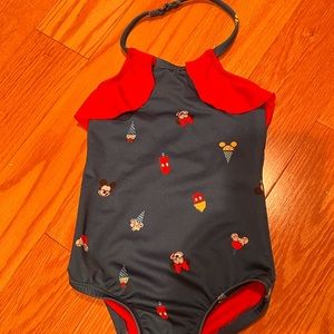 Disney Food Fun girls bathing suit Size 3